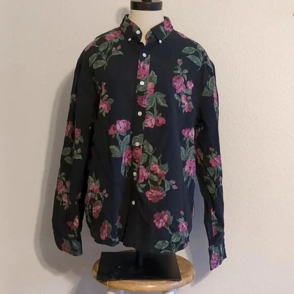 Bonobos floral button down size Large - Picture 1 of 5